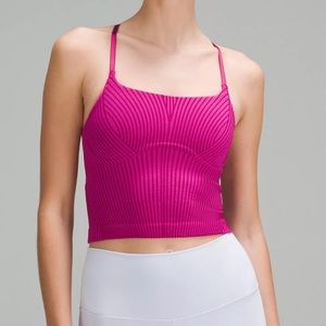lululemon Strappy Seamless Yoga Shelf Tank